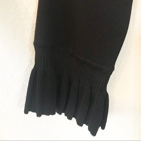 Exclusively Misook long black cardigan Petite S - Picture 4 of 8